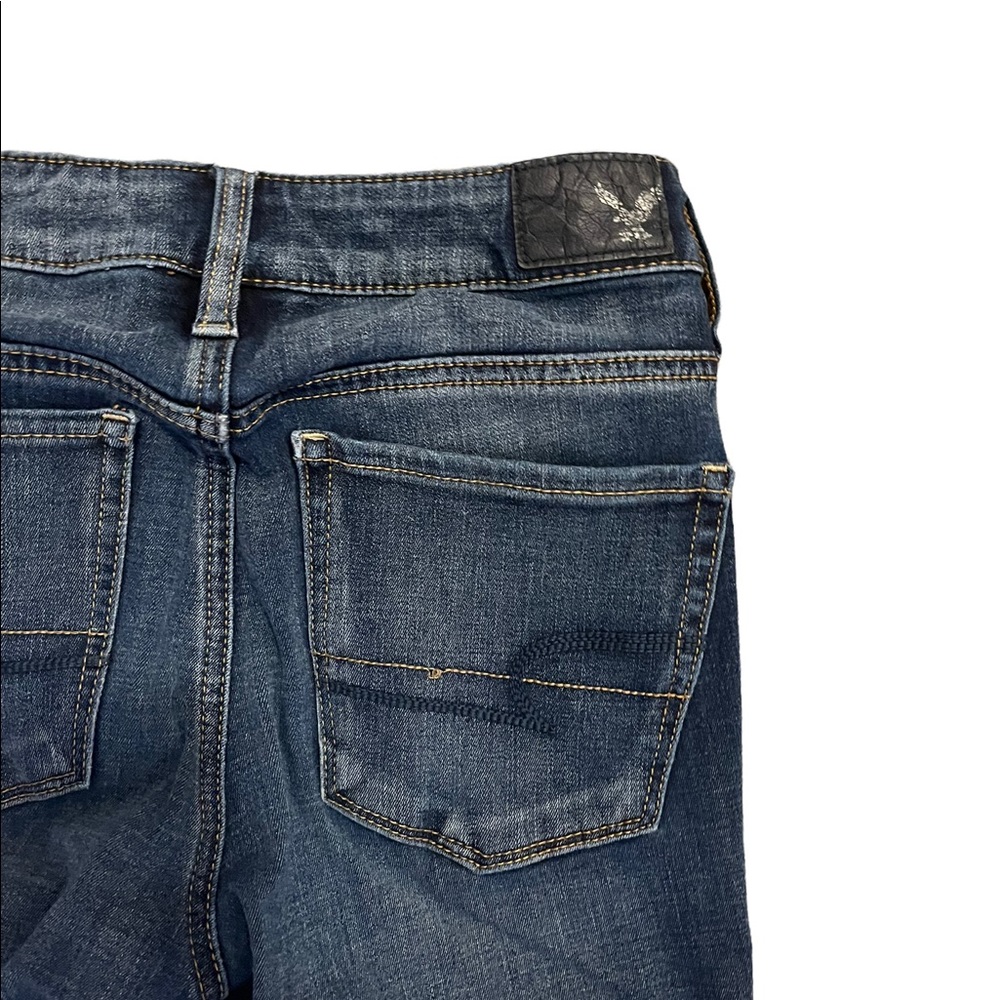 AE HIGH RISE DISTRESSED JEGGINGS - Picture 4 of 6